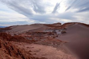 Пустыня Атакама считается самым сухим местом на…