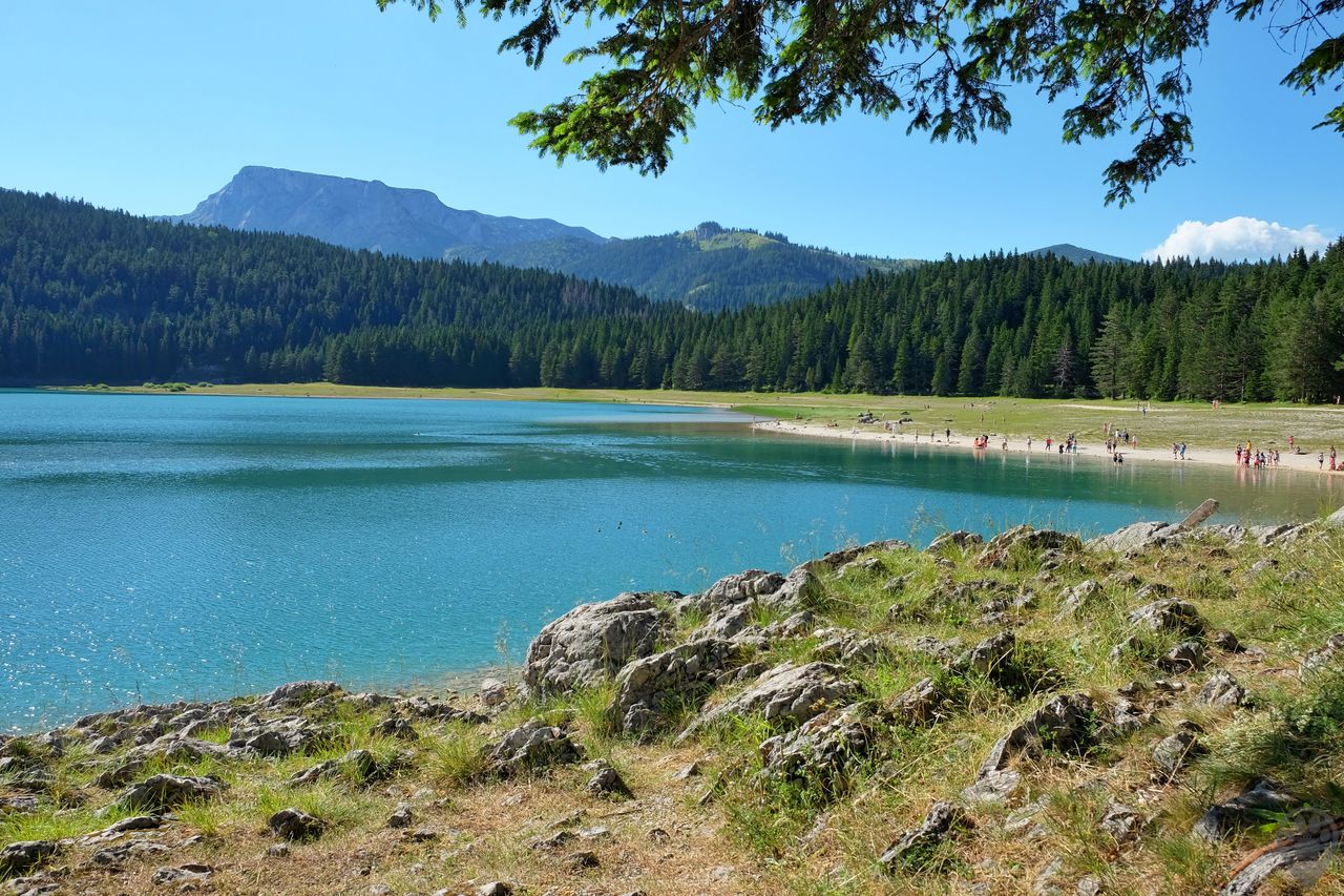 Crno jezero весной